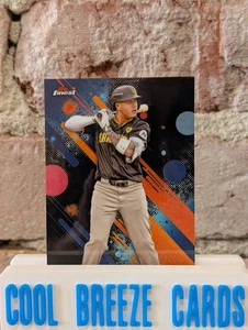 2025 Topps Finest Manny Machado San Diego Padres /20 - Picture 1 of 3