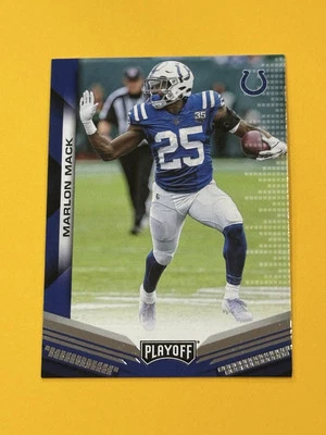2019 Panini Playoff Marlon Mack #56 Indianapolis Colts (R) - Image 1 of 2