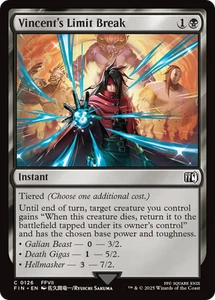 x1 Vincent's Limit Break FIN Final Fantasy MTG 126 M/NM 1x - Picture 1 of 3
