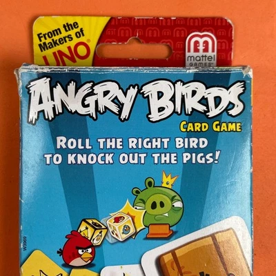 Angry Birds Card Game By Mattel WITH INSTRUCTIONS mint condition complete set  - Image 1 of 4