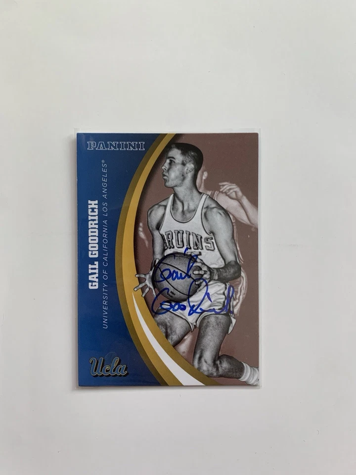 2015 Panini UCLA Bruins — подписанная карточка с автографом Гейл Гудрич No59 HOF - Изображение 1 из 1