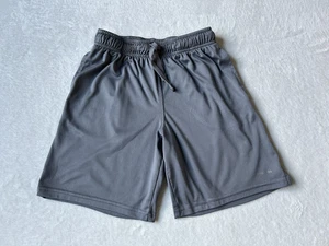 Athletic Works Boys Gray Elastic Waist Pockets DriWorks Active Shorts L (10-12) - Picture 1 of 10