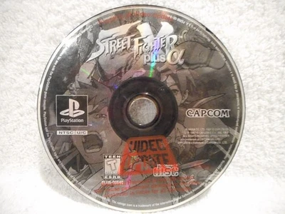 Street Fighter EX Plus Alpha (Sony PlayStation 1, 1997) - Solo disco Foto 1 de 2