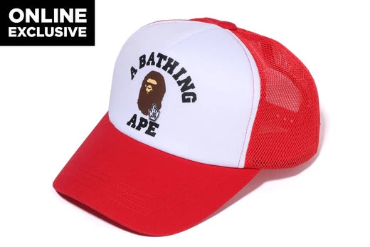 A Bathing Ape Red Hats for Men for sale | eBay