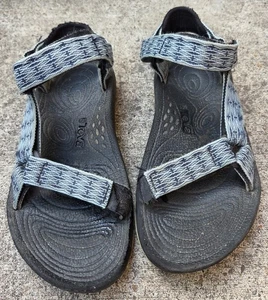 Teva 6407 Womens Blue Comfort Strap Sandals Size 8 - Picture 1 of 6