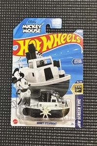 2025 Hot Wheels Disney Mickey Mouse Steamboat Willie 166/250 HW ScreenTime 10/10 - Picture 1 of 4