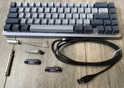 Drop ALT Mechanical Gaming RGB Keyboard Gray - Cherry MX Brown Switches + Extras - Image 1 of 4