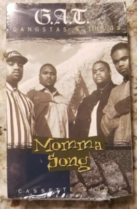 G.A.T. Gangstas & Thugs Momma Song 1995 Cassette tape Single rap r&b Sealed - Picture 1 of 2