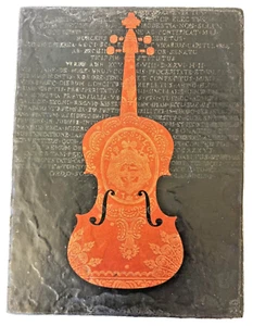 Sid Dickens Gallery Memory Block SE25-113 Orange Violin 2025 First/Final Edition - Picture 1 of 7