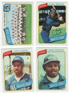 1980 Topps Baseball Chicago White Sox Team Set of 28 Cards - Tony LaRussa - C - Picture 1 of 2