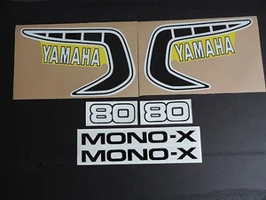 1981 YAMAHA YZ 80 COMPLETE DECAL SET AHRMA - Picture 1 of 1