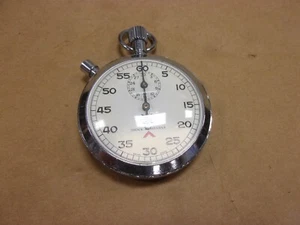 Vtg Northeast NE Second Hand Stop Watch Timer Minutes Swiss Made Antique Manual - Picture 1 of 10