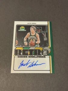 2020-21 Panini Donruss Optic Retro Series Signatures 02/99 Jack Sikma Auto HOF - Bild 1 von 3