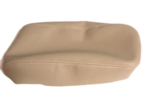 Fits 15-19 GMC Canyon Synthetic Leather Center Console Lid Cover Beige - Bild 1 von 6
