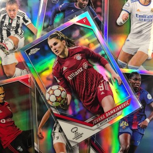 2021-22 Topps Chrome UEFA UCL Women's HANNA WIJK Refractor Rookie #78
