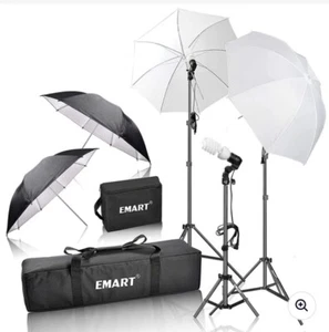 EMART 600W Photography Umbrella Continuous Lighting Kit - Picture 1 of 9