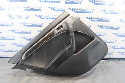 Acura TL-TYPE S 2007-2008 OEM CUERO NEGRO LH CONDUCTOR PANEL DE PUERTA TRASERA #9512 Foto 1 de 4