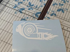 Turbo Snail Vinyl Decal/ sticker Funny Car Truck Sticker | Racing Boost GTI - Picture 1 of 3