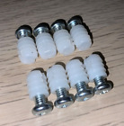Replacement Plastic Sleeve and Screw for IKEA Part 102267 & 105163 (Pack of 8)