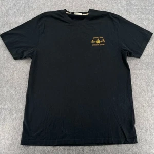 Scotch Soda Men Relaxed Fit Short Sleeve Logo Tee XL Black - Picture 1 of 13