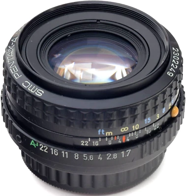 PENTAX-A 50mm 1.7 PK/A - Image 1 of 3