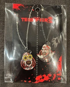 Terrifier - Art The Clown - 2 Necklaces - Hot Topic - BRAND NEW - Picture 1 of 1