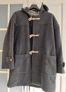 BOSS Hugo Boss Mantel Dufflecoat - Wolle - Gr. 48 - grau - Bild 1 von 8