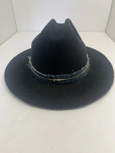 STETSON Custom 6X Felt Hat Blackberry Smoke Delilah Dig Holes Build Character - Picture 1 of 12