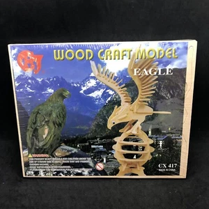 NEW Eagle Wooden Model #CX 417 Age 8+ Sealed - Picture 1 of 5