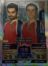 2012 25 Pack IPL cricket attax. 2 GOLD 2 SILVER SEVERAL MODERN SUPERSTARS!