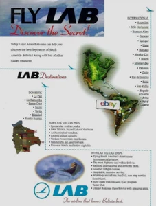 LAB LLOYD AERO BOLIVIANO ENTDECKE DAS GEHEIMNIS VON MIAMI NACH LA PAZ-AIRBUS A-310 AD - Bild 1 von 1