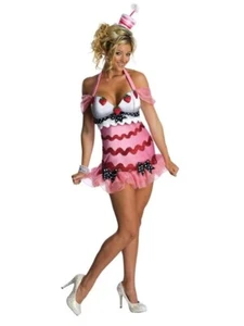 Birthday Cake Ladies Women's Adult Fancy Costume Dress Small - Picture 1 of 1