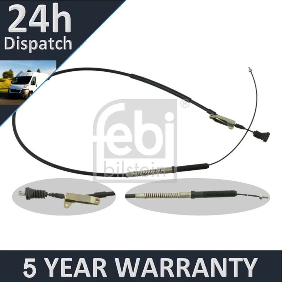 Fits Volvo 960 940 740 V90 S90 760 Purevue Rear Hand Brake Cable 9140980 - Image 1 of 2