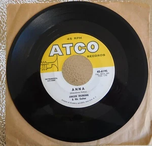 Jorgen Ingmann 45 RPM Record-Anna - Picture 1 of 2