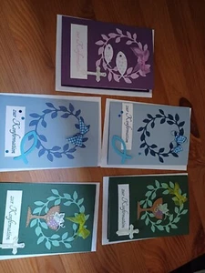 Karten Zur Konfirmation HANDMADE - Bild 1 von 4