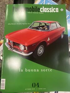 L’AUTOMOBILE CLASSICA SOLO TARGHE NERE NR.4/2023 Alfa Romeo Giulia Sprint Gta