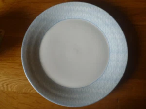 Royal Dalton Plates blue Herringbone pattern ~27cm - Picture 1 of 4