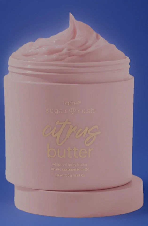 TARTE Sugar Rush CITRUS BUTTER Whipped Body Butter 8.81 oz.