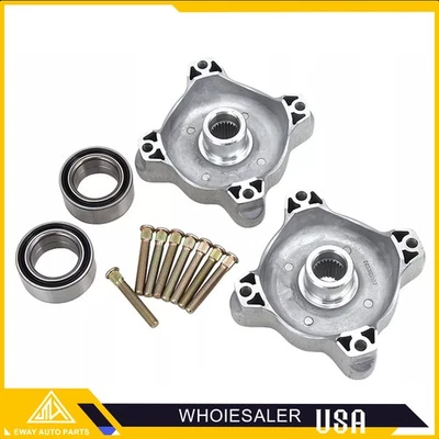 2x Complete Front Wheel Hub Service Kit Updated Version for Polaris RZR 800 EFI - Image 1 of 4