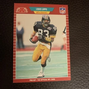 1989 Pro Set #351 Louis Lipps Pittsburgh Steelers - Picture 1 of 2