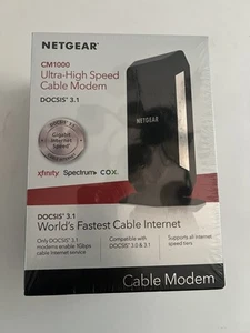 Netgear CM1000 Ultra High Speed Kabelmodem DOCSIS 3.1 Comcast COX Spectrum - Bild 1 von 2