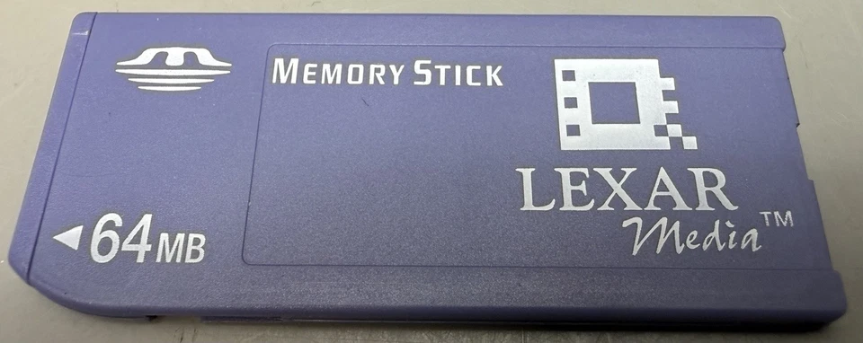 Lexar Media (Sony) Memory Stick 64MB With Packaging Fast Free Postage - Image 1 of 4
