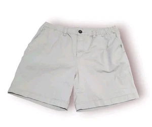 Chubbies Originals Men's Sz XL Elastic Shorts 7” Inseam Khaki Beige Preppy - Picture 1 of 16