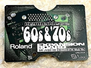 Roland SR-JV80-08 Keybords Of The ' 60s&'70s Expansion Board with BOX - Picture 1 of 1