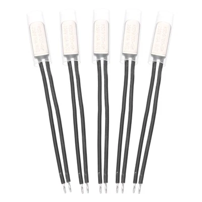 5 Pcs KSD9700 Thermostat 160°C/320°F Temperature Switch N.C 10A Metal - Image 1 of 4