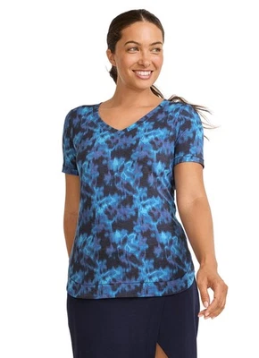 Camiseta feminina Jockey EVERACTIVE gola V - Imagem 1 de 2