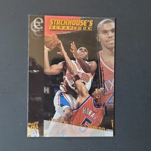 JERRY STACKHOUSE ERROR CARD #S-3 SCRAPBOOK Miscut 1995-96 Fleer Ultra #W - Bild 1 von 2
