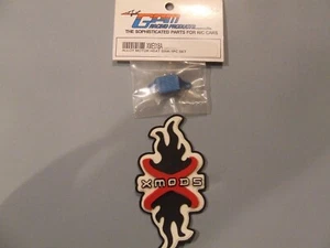 **XMODS GPM ALUMINUM MOTOR HEAT SINK BLUE XME018 NEW FITS EVO CARS AND TRUCKS** - Picture 1 of 2