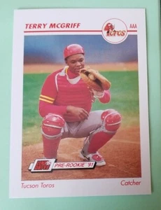 Terry McGriff 1991 Line Drive AAA #615 - Tucson Toros - Imagen 1 de 2