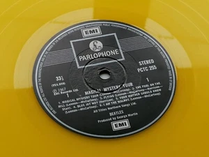 THE BEATLES  U.K. LP  MAGICAL MYSTERY  TOUR    1978 YELLOW  VINYL EXPORT - Picture 1 of 12